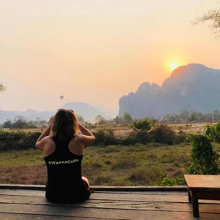 Jungle Paradise Vangvieng - Bungalows Vang Vieng Exterior foto
